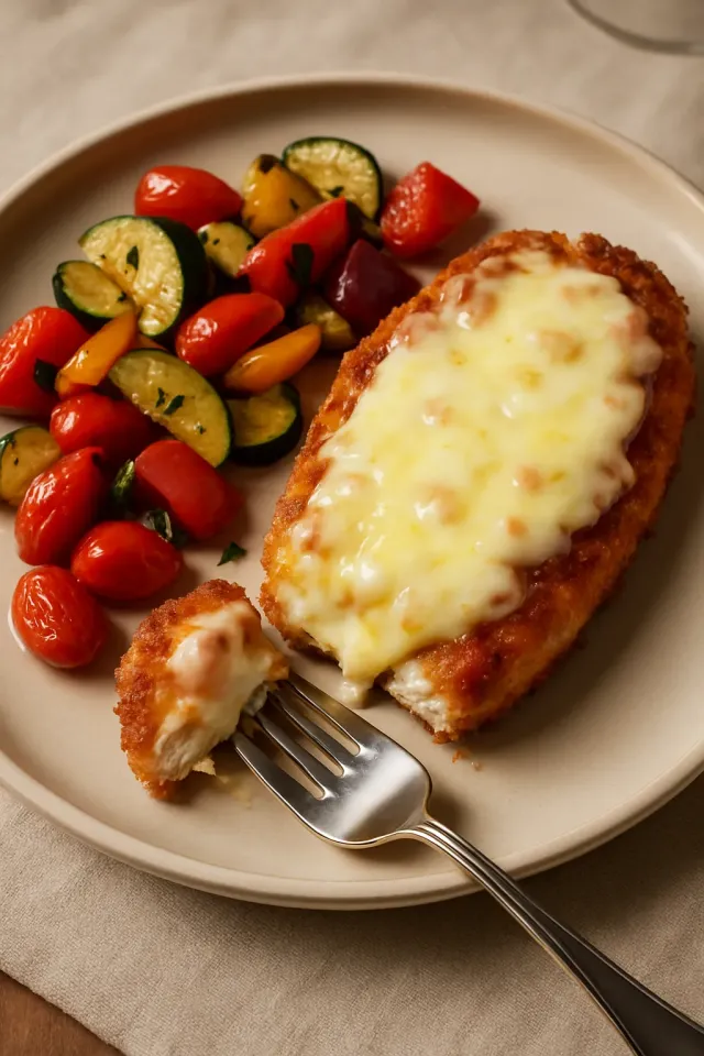 Cordon Bleu de Frango Aberto Keto
