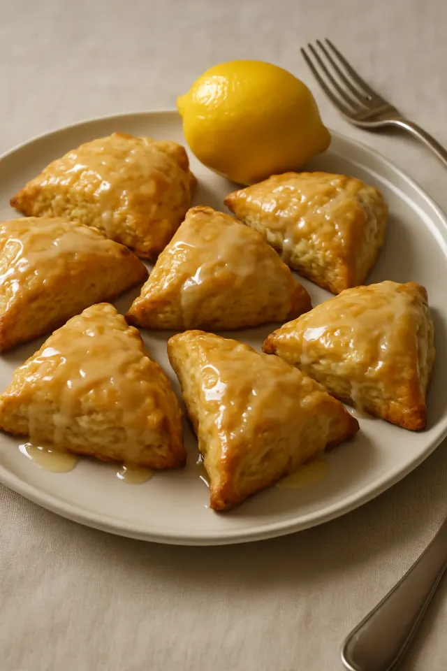 Scones de Limão Incríveis