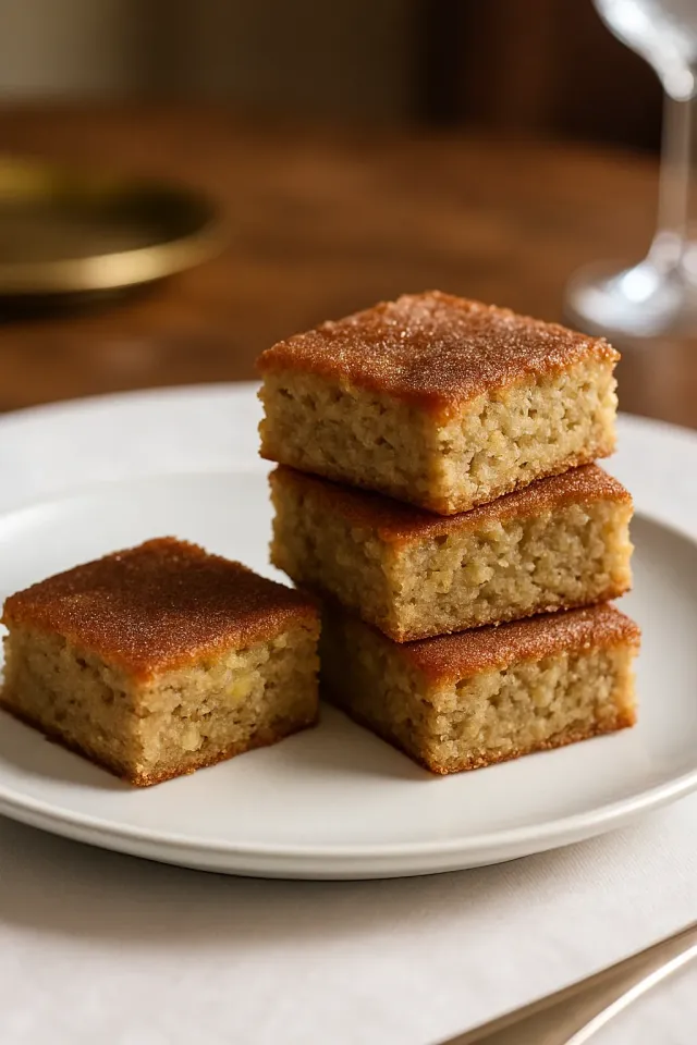 Banana Snickerdoodle Riegel
