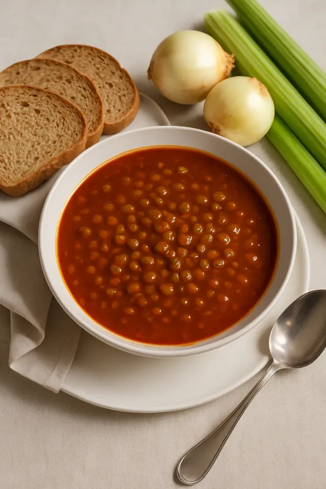 Sopa de Lentejas y Verduras