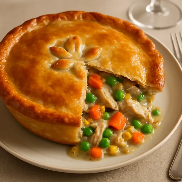 Pie Kalkun Buatan Rumah
