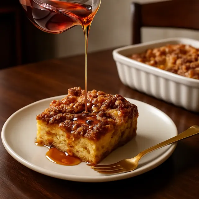 Cacerola de Tostadas Francesas de Brioche