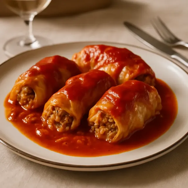 Golabki (Stuffed Cabbage Rolls)