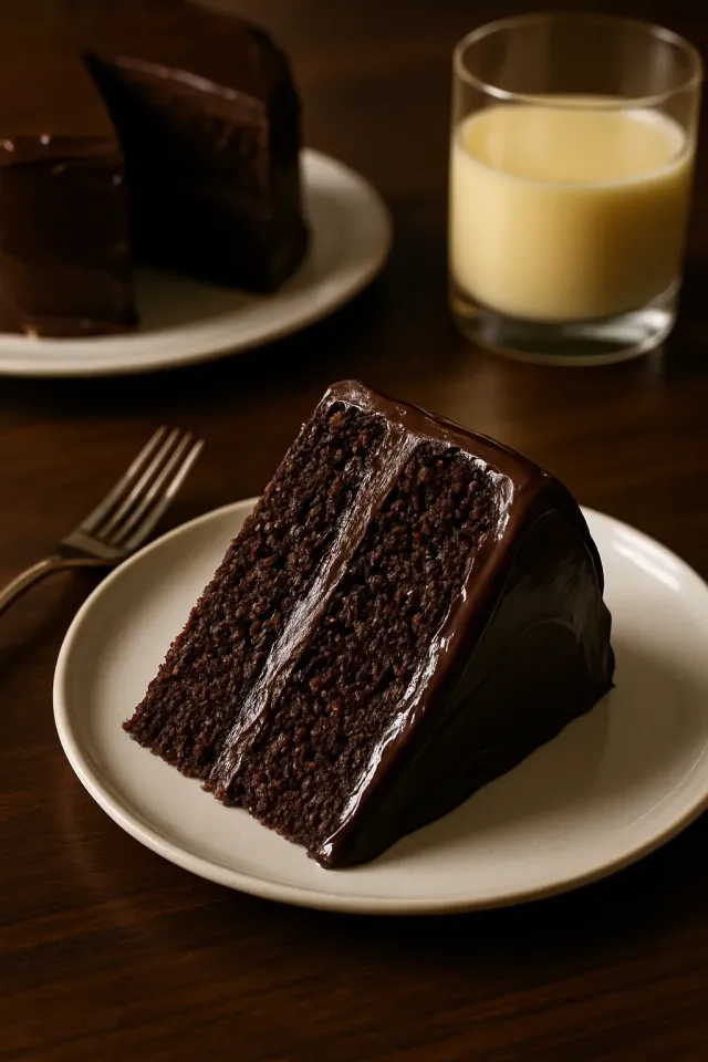 Gâteau Black Magic