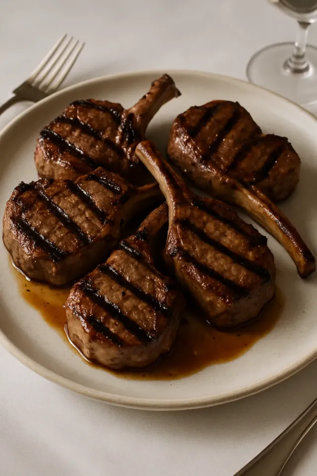 Simple Grilled Lamb Chops