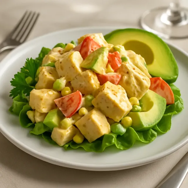 Мексиканский куриный салат Кики