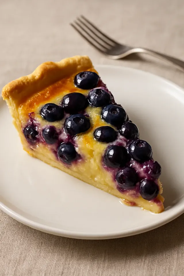 Pai Custard Lemon Blueberry