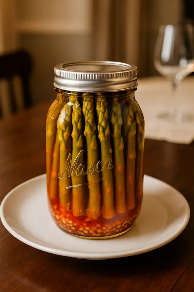 Quick-Pickled Spicy Asparagus