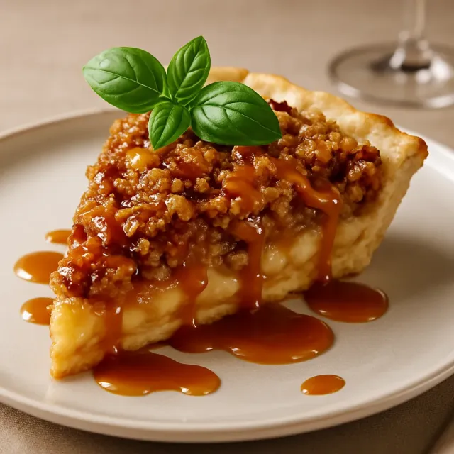 Torta de Maçã Streusel