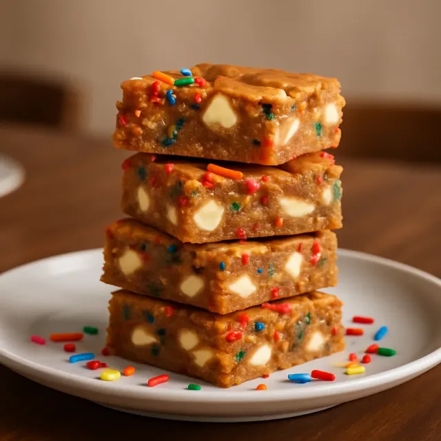 Maltlı Süt Funfetti Barları