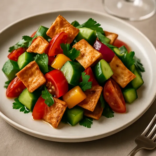 Authentic Lebanese Fattoush