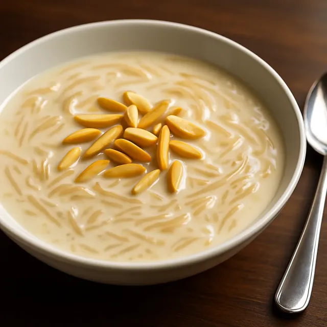 細長義大利麵布丁