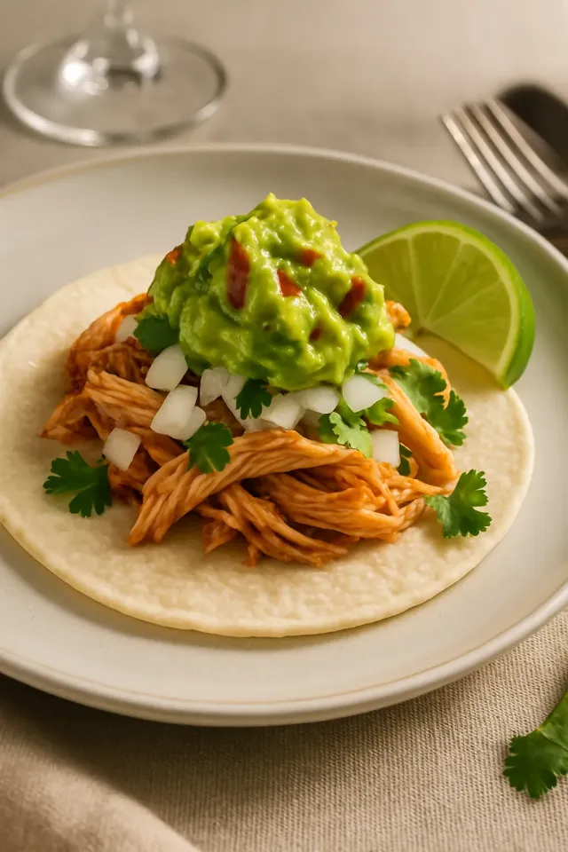 Geleneksel Meksika Sokak Tacos