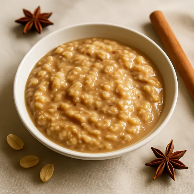 Fiocchi d'avena alla chai speziata da preparare durante la notte