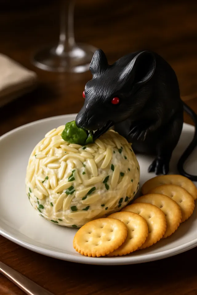Bola de Queso de Espinacas y Gorgonzola