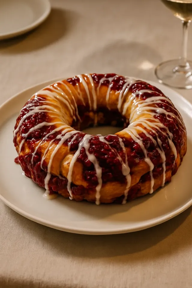 Bolo de Café com Frutas Frescas
