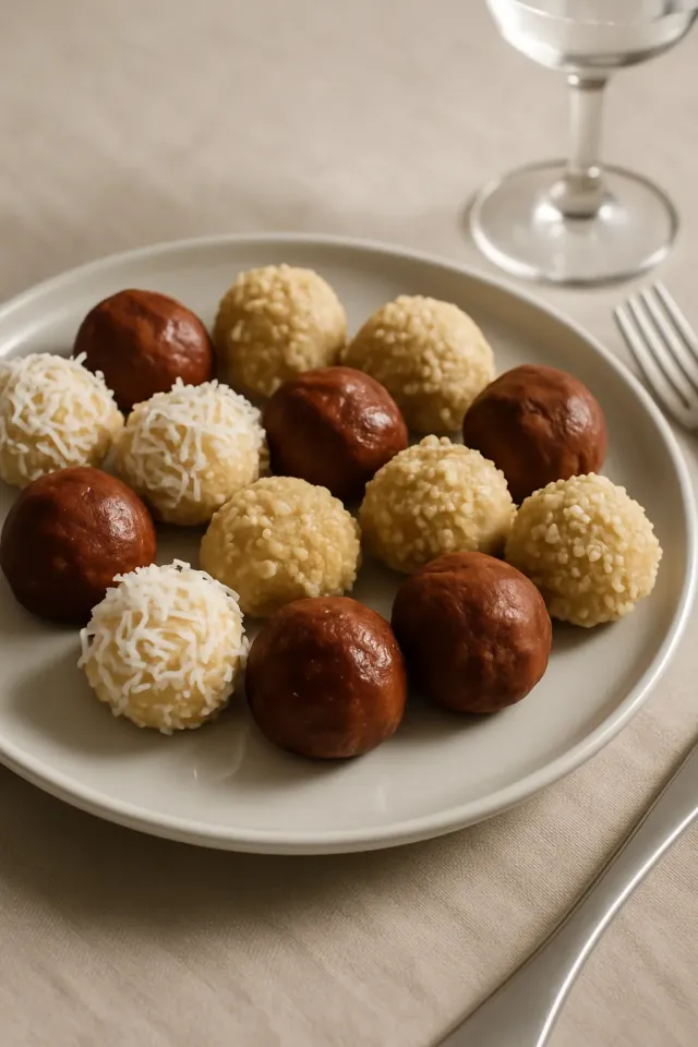 Bolas de Mantequilla de Maní Fáciles y Divertidas