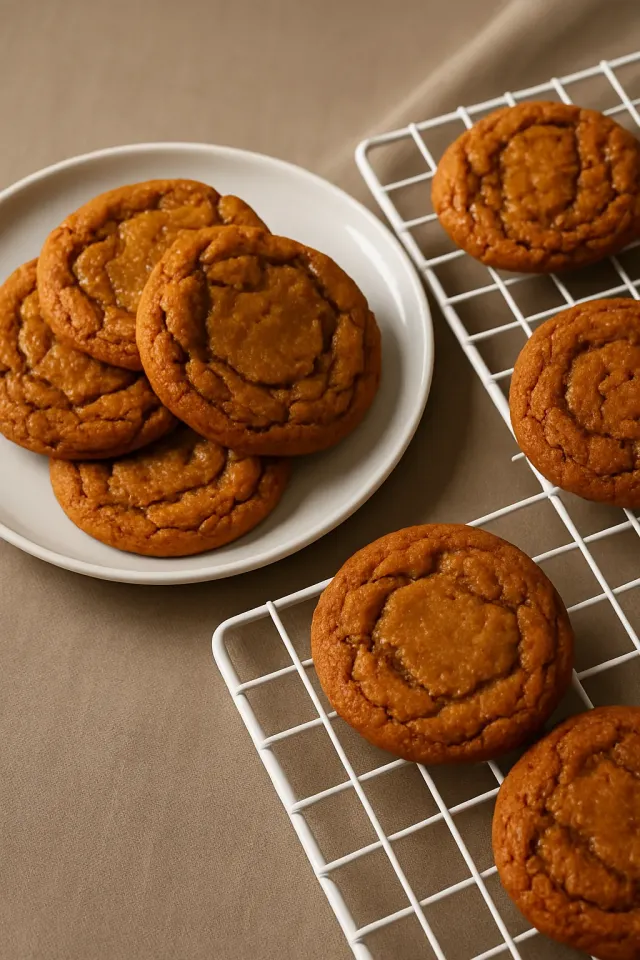 Cookies Macios de Pão de Gengibre
