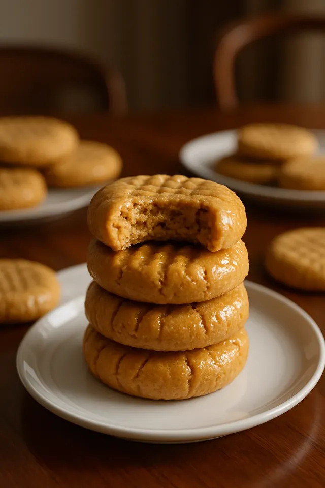 Biscuits classiques au beurre de cacahuète