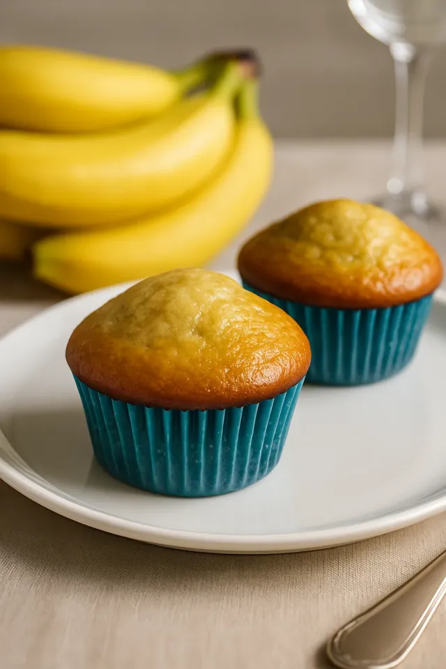 Cupcakes de Banana