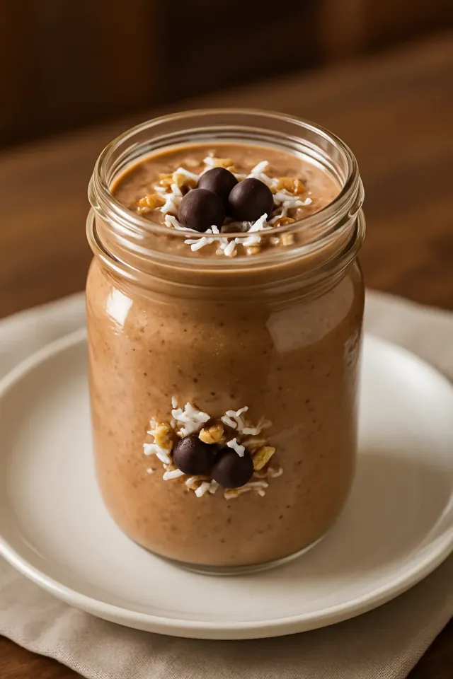 Avena Notturna al Cioccolato e Cocco