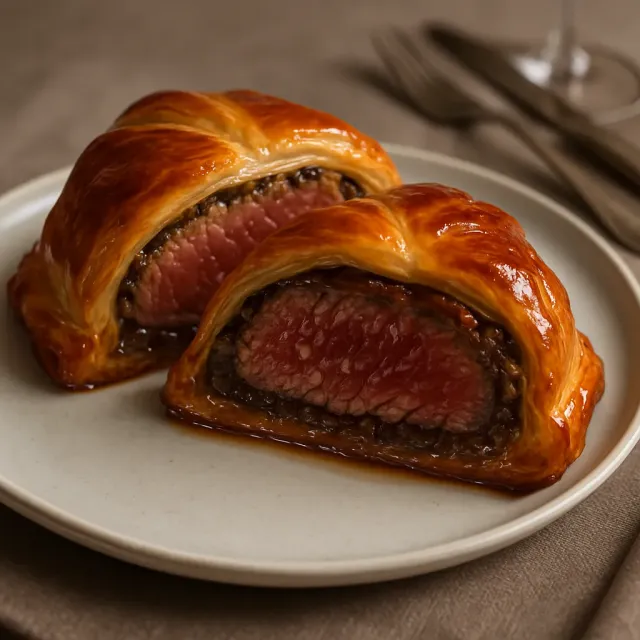 Cheeseburger Wellington