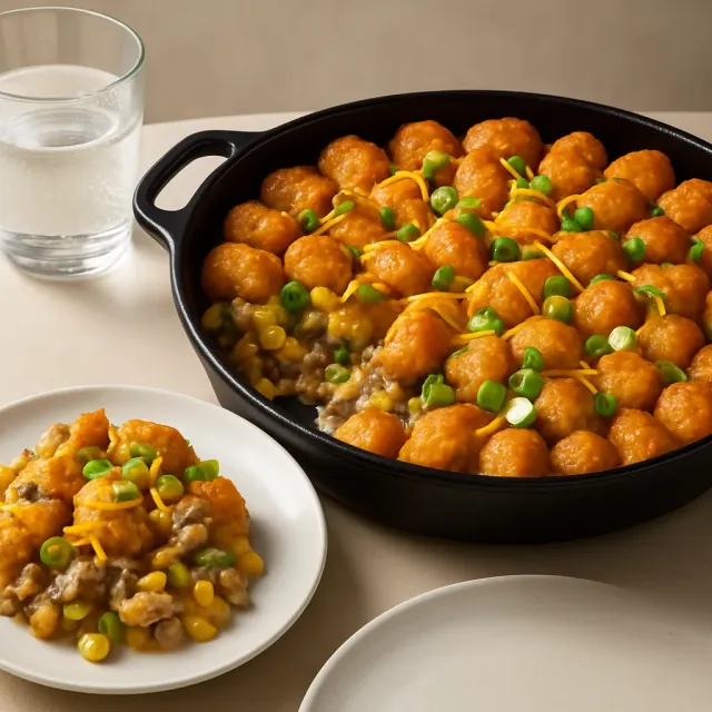 Tater Tot Hotdish