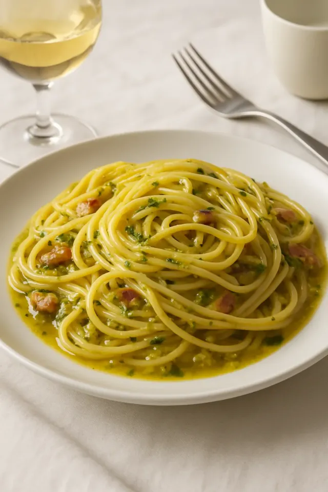 Pasta Sarapan untuk Makan Malam