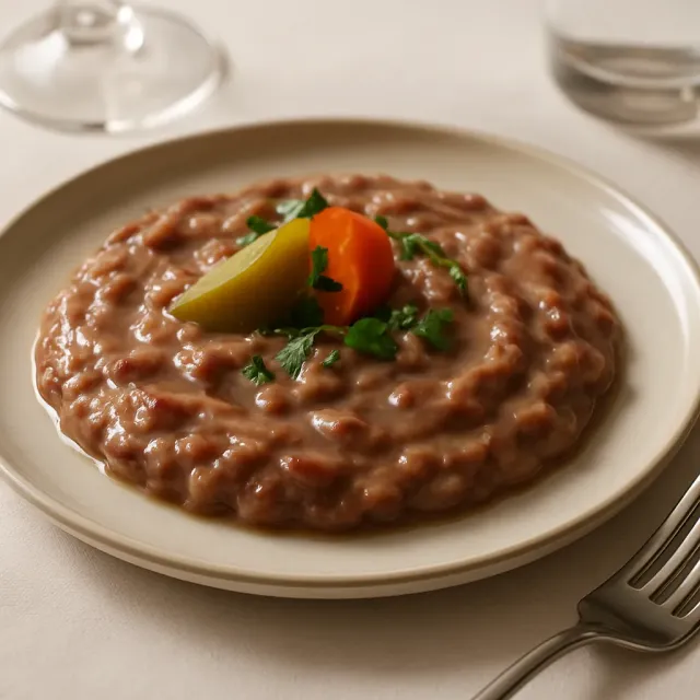 Fagioli Rifritti Vegetariani