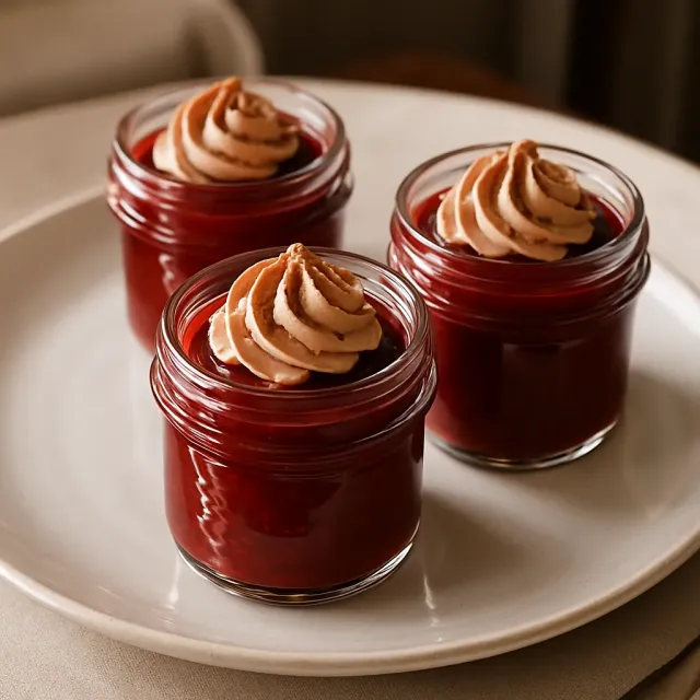 Red Velvet Pots de Crème