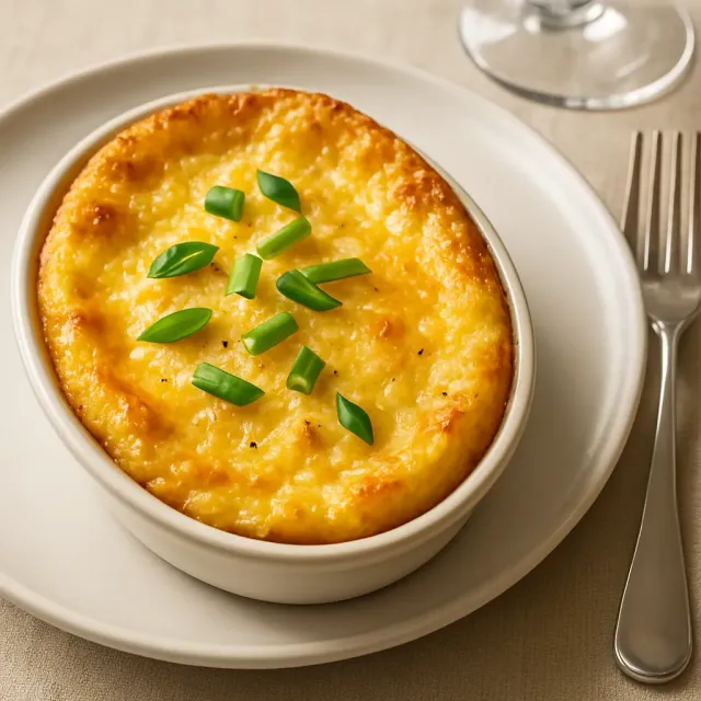 Peynirli İrmik Casserole