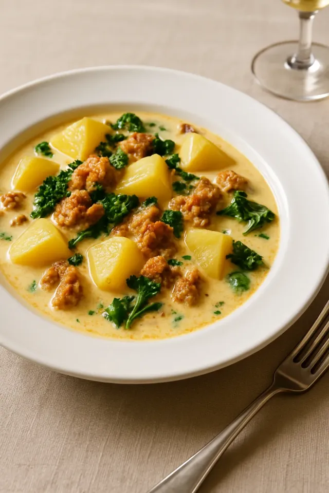 Wurst-Kartoffel-Grünkohl-Suppe