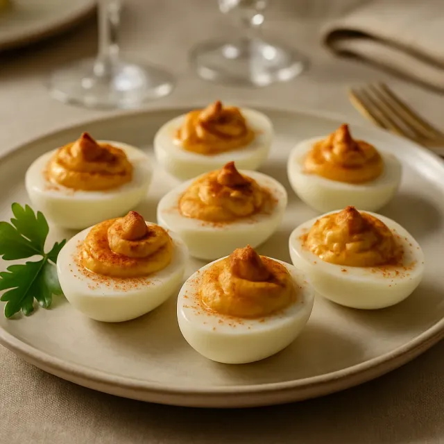 Cajun Gefüllte Eier