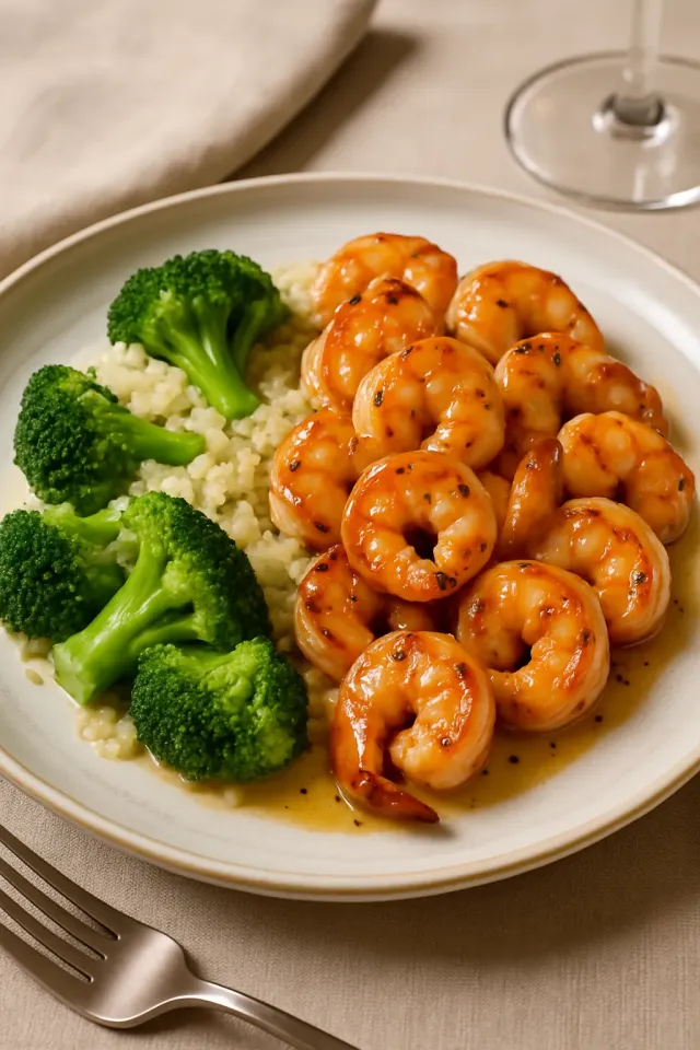 Broiled Shrimp Scampi
