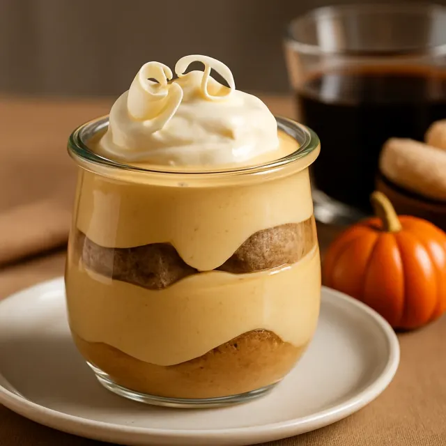 Kürbis-Kaffee-Tiramisu
