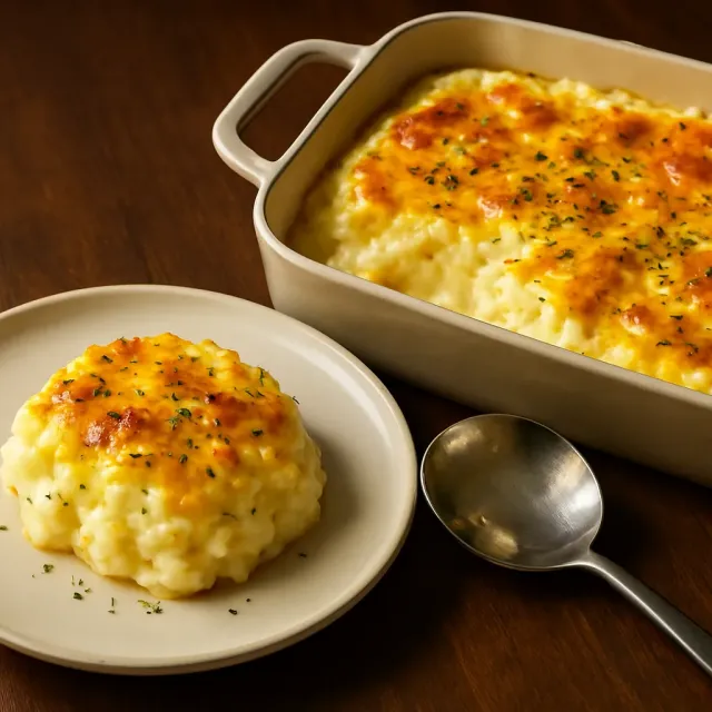 Purè di patate al forno facile