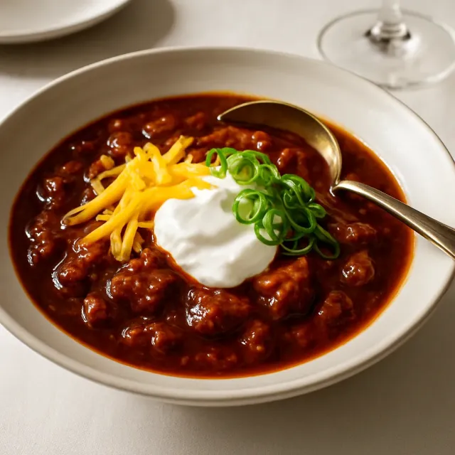 Chili à la dinde simple