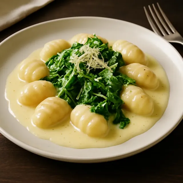 Gnocchi trong sốt Fontina