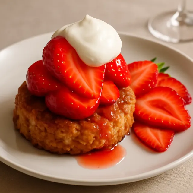 Aktualisiertes Erdbeer-Dessert