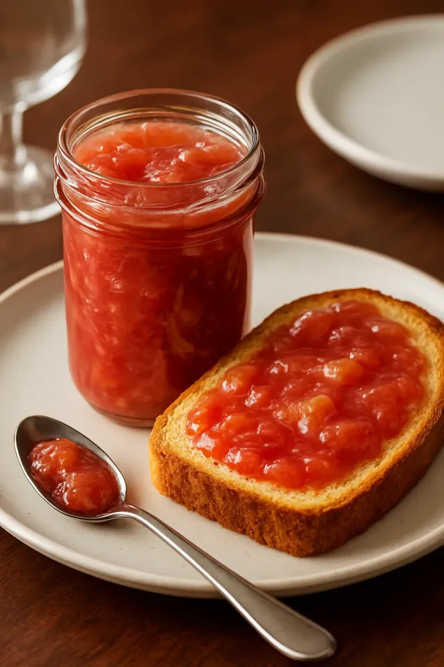 Rhabarbermarmelade