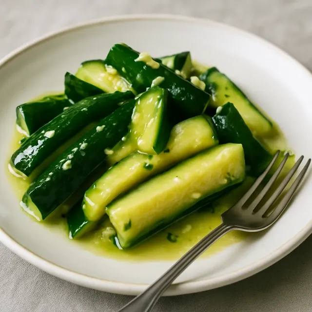 Gedämpfte Zucchini