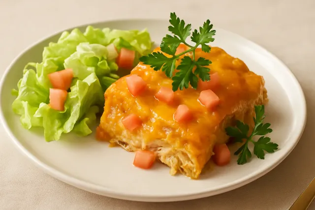 Kolay Enchilada Tavuğu