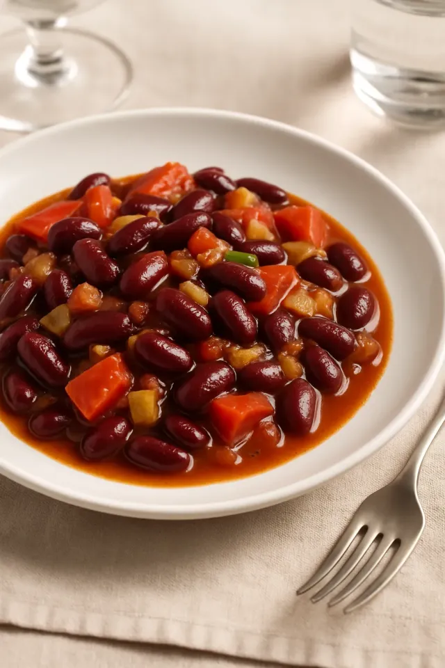 Fasulya (Kahvaltı Barbunya Yemeği)