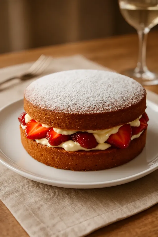 Melhor Bolo Victoria Sponge