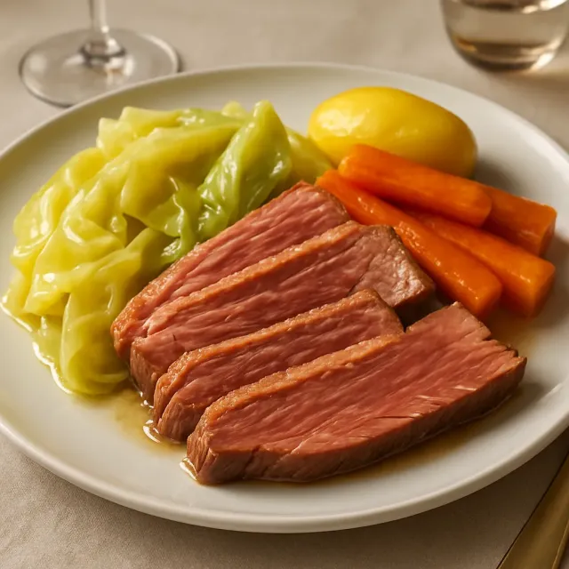 Brisket de bœuf et chou facile