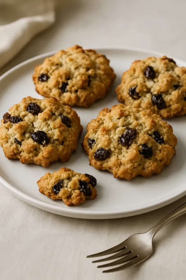 Galletas de Avena y Pasas