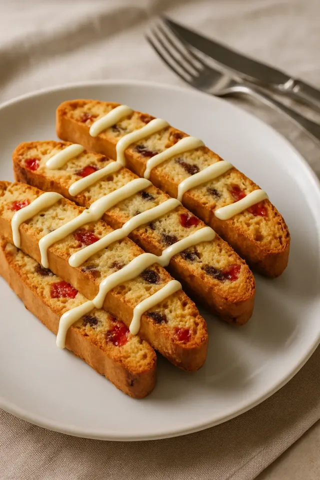 Chocolate Cherry Biscotti