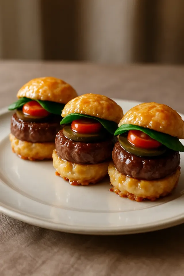 Cheese Puff Sliders