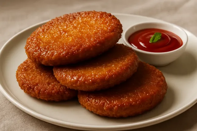 Котлеты из сладкого картофеля