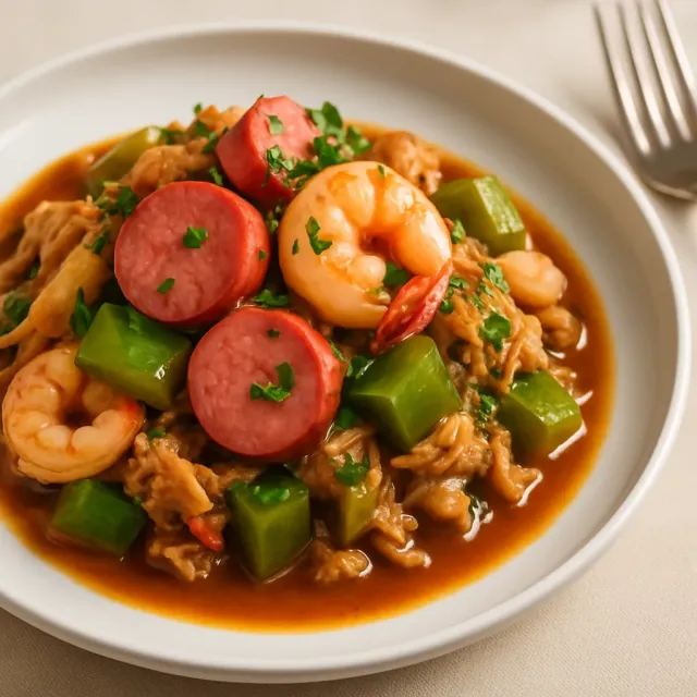 Gumbo aux Fruits de Mer